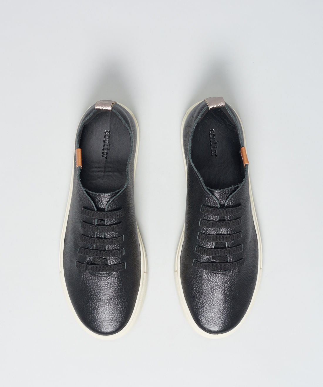 Tenis Couro Elastico Poazinho - Preto - Imagem 31
