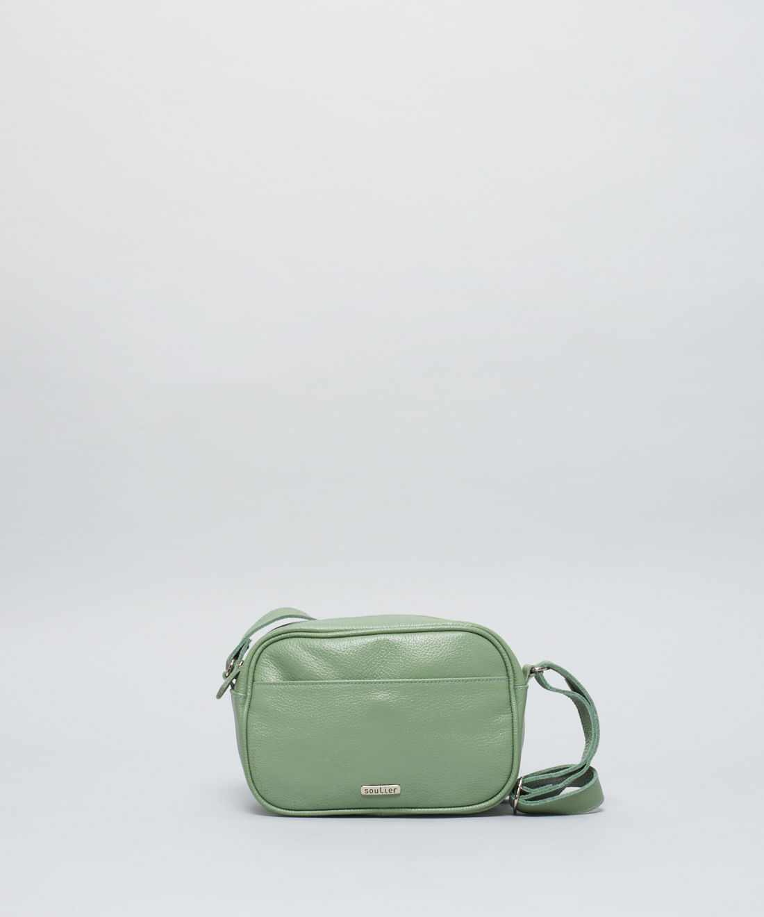 Bolsa p Couro Priscila - Pistache