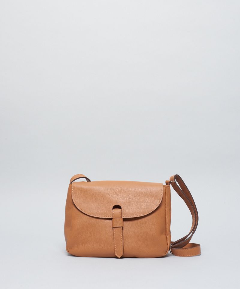 Bolsa m Couro Sofia - Caramelo u - caramelo
