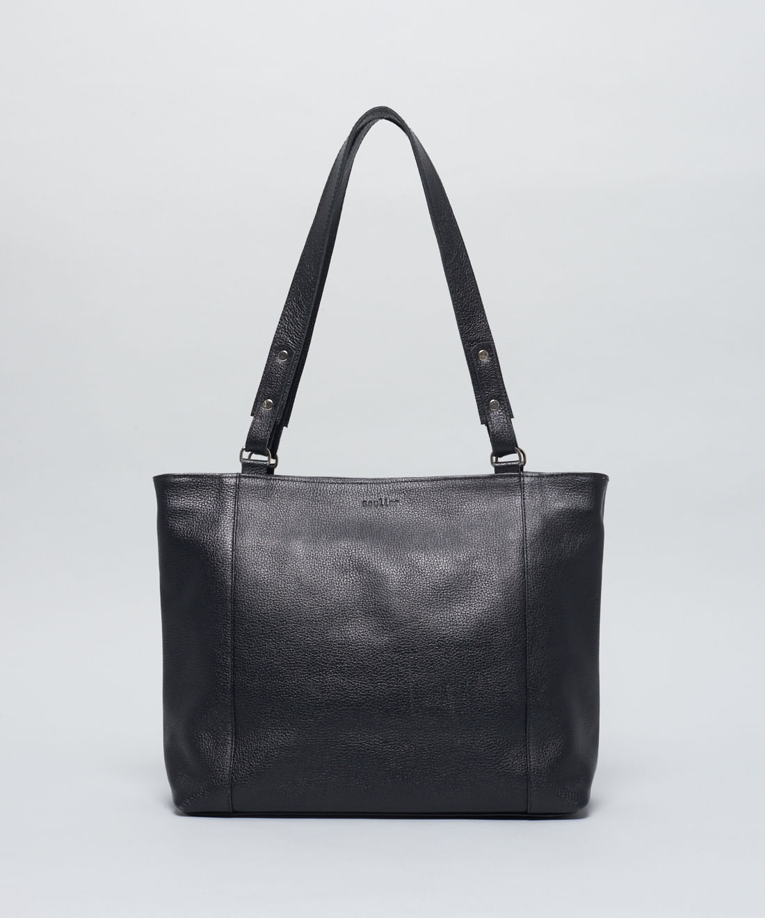 Bolsa g Fecho Metal - Preto - Imagem 3
