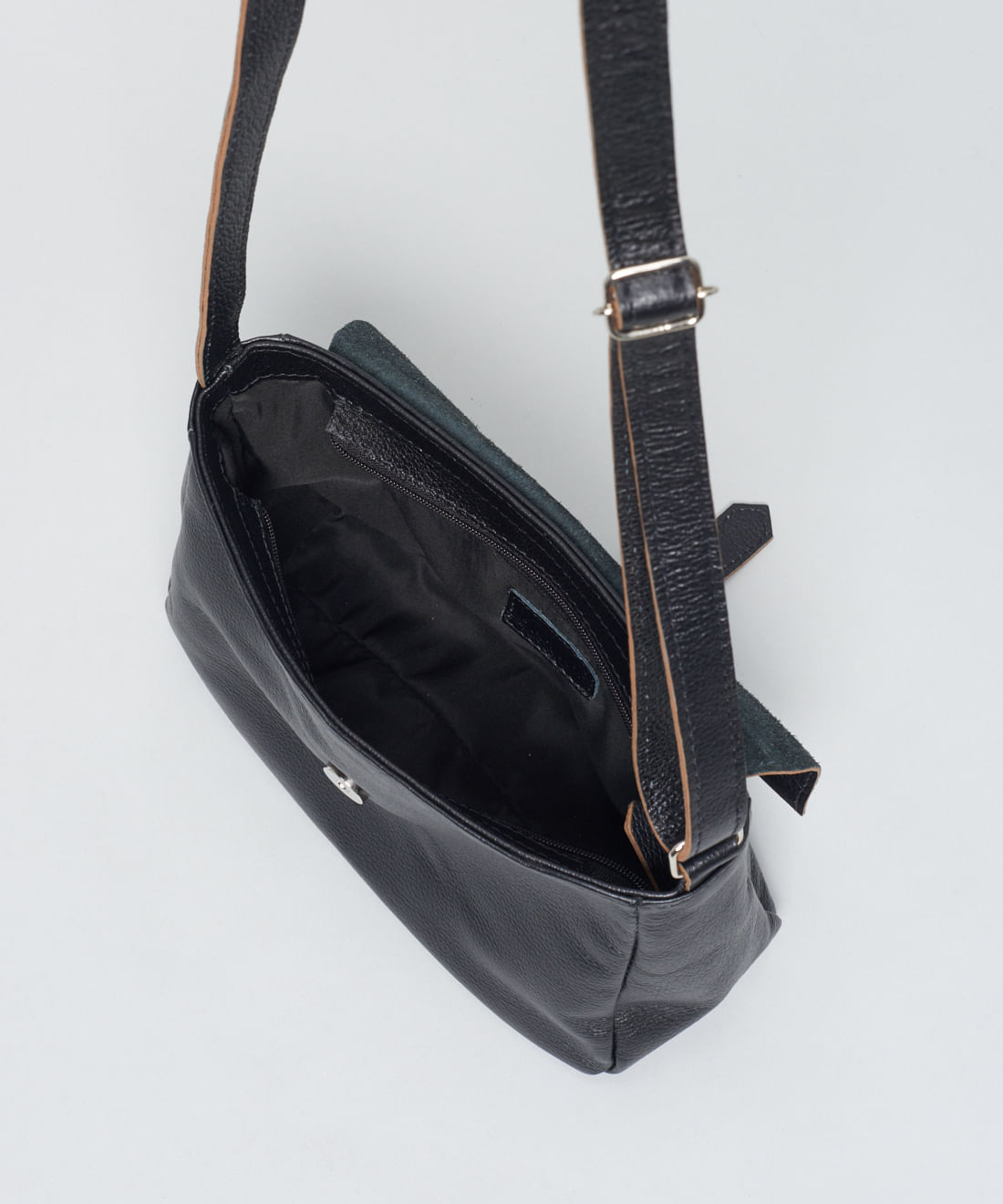 Bolsa m Couro Sofia - Preto - Imagem 3