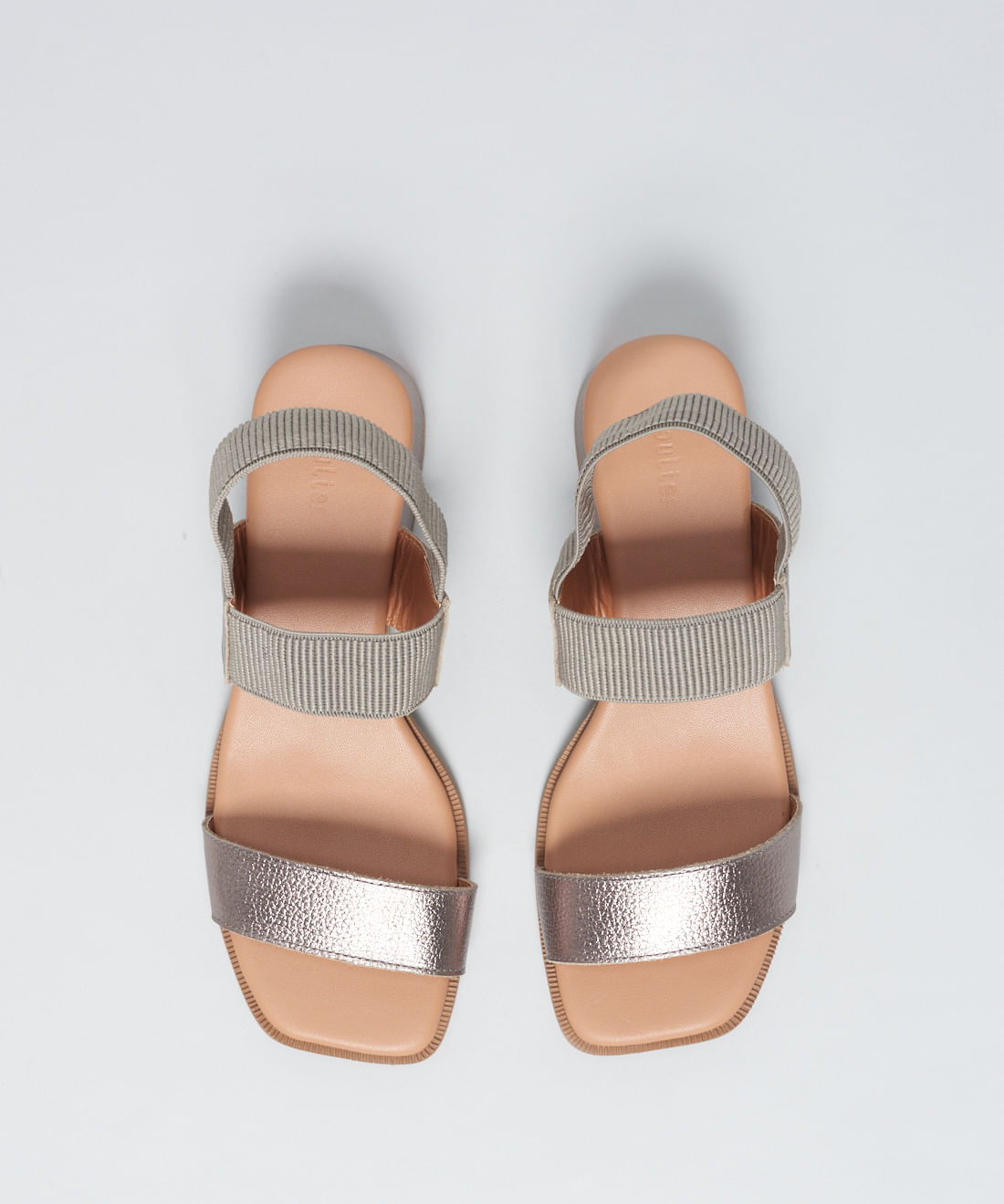 Sandalia Media Couro Amelia - Onix - Imagem 34