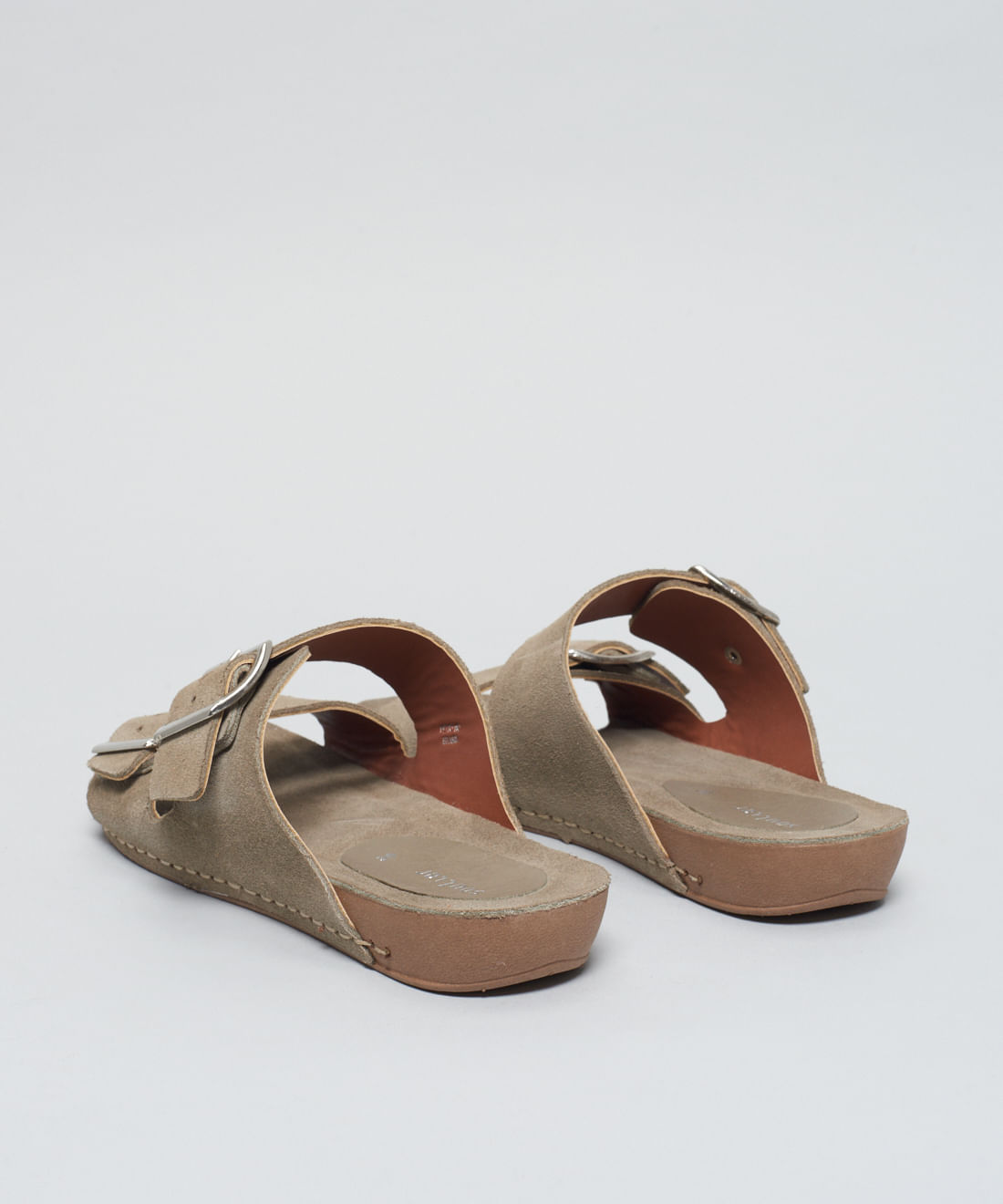 Rasteira Anatomica Couro Camurcao - Cinza - Imagem 28