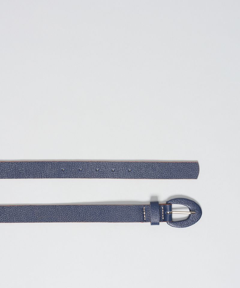 Cinto Couro Luana - Navy m - navy