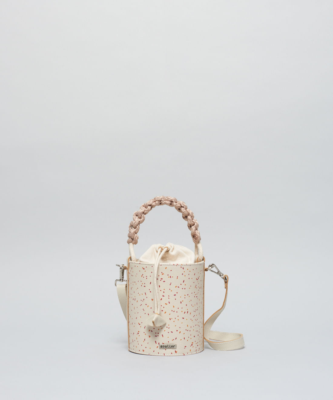 Bolsa p Poazinho Macrame - Poa