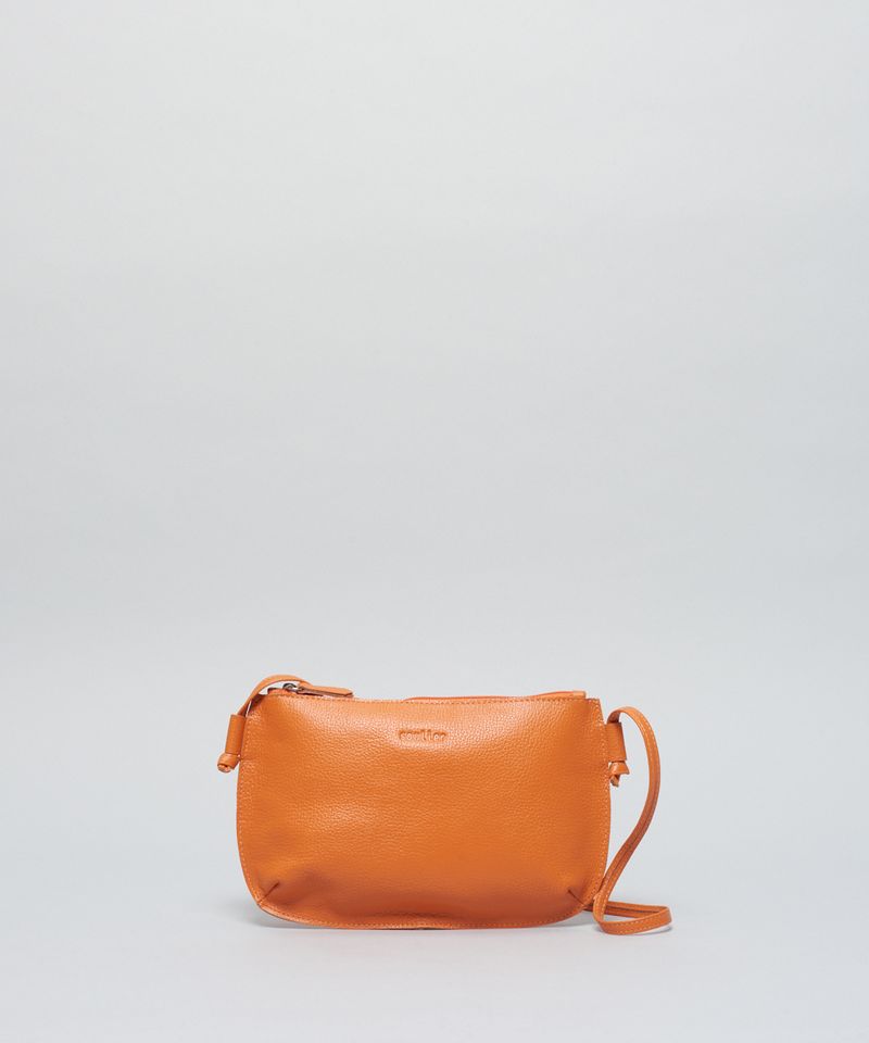 Bolsa Castanha - Tangerina u - tangerina