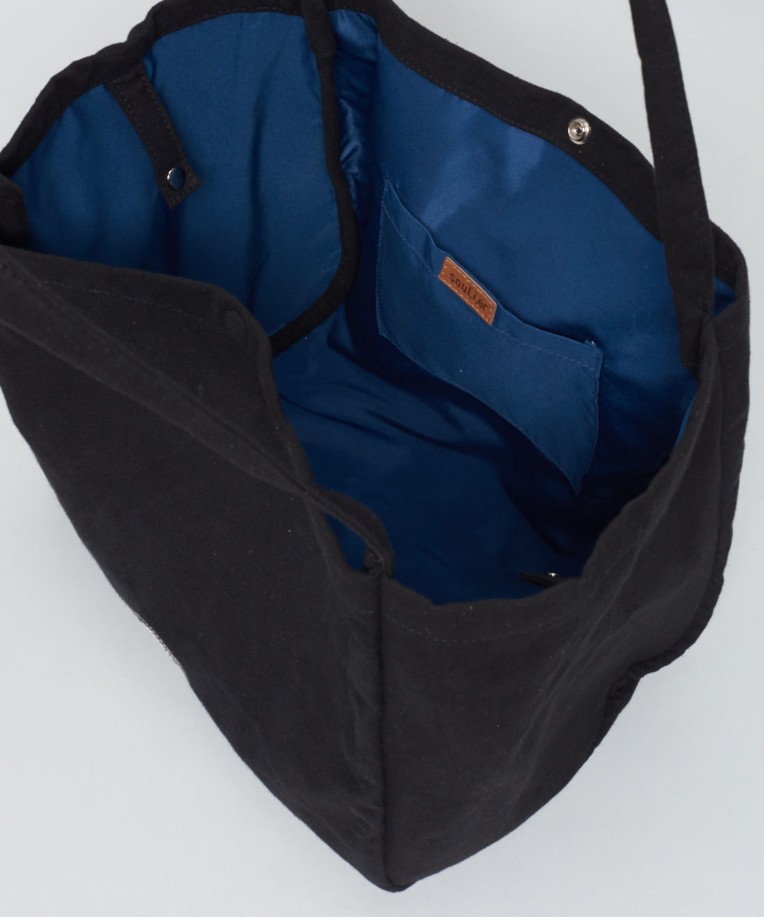 Bolsa Lona Jardim Soul - Preto - Imagem 3