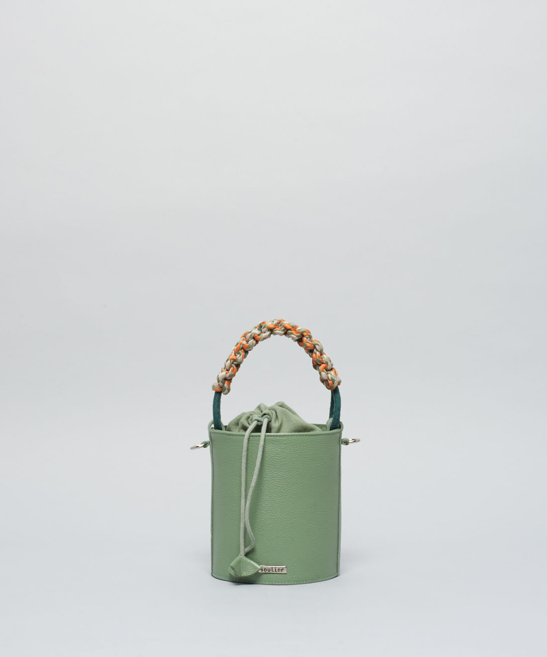 Bolsa p Baldinho Macrame - Pistache - Imagem 4