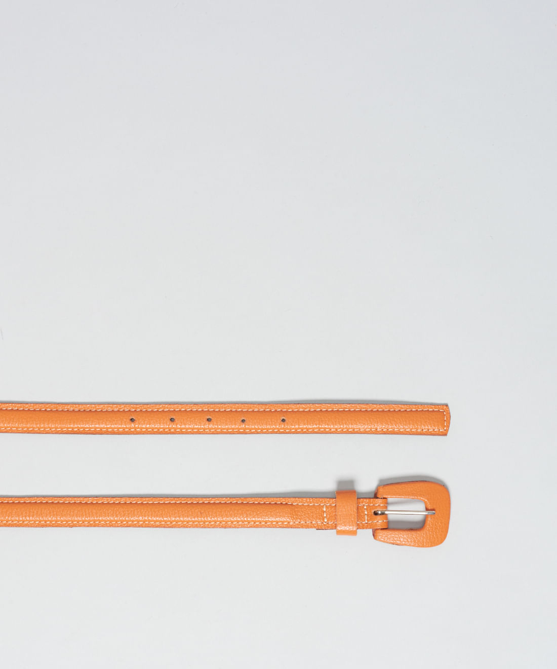 Cinto Couro Heloisa - Tangerina - Imagem 5