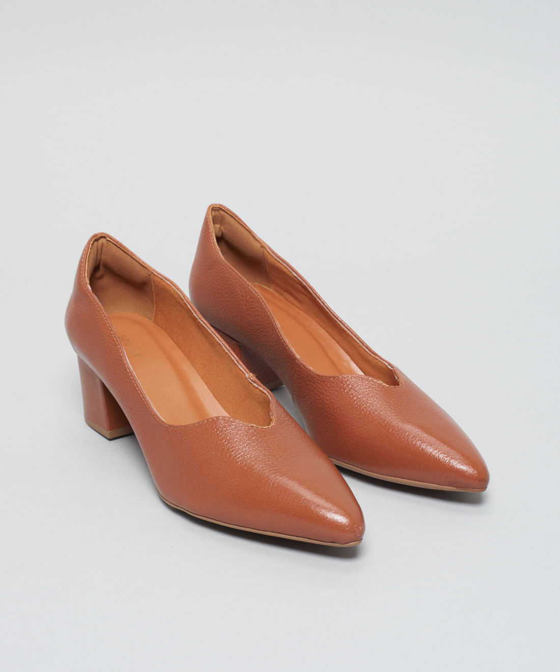 Scarpin Couro Mariana - Mousse - Imagem 10