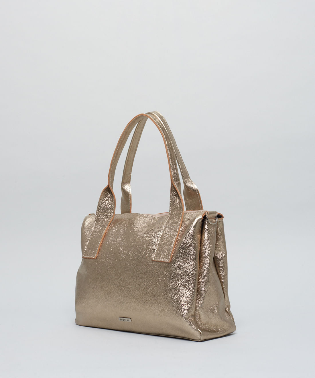 Bolsa g Alca Torcida - Prata Velho - Imagem 3