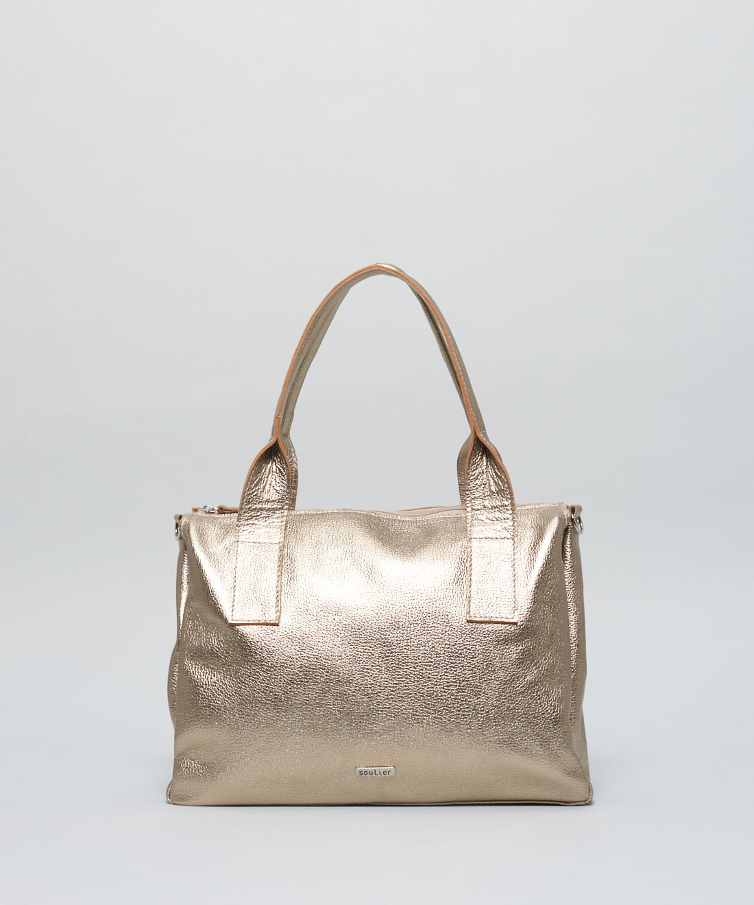 Bolsa g Alca Torcida - Prata Velho - Imagem 4