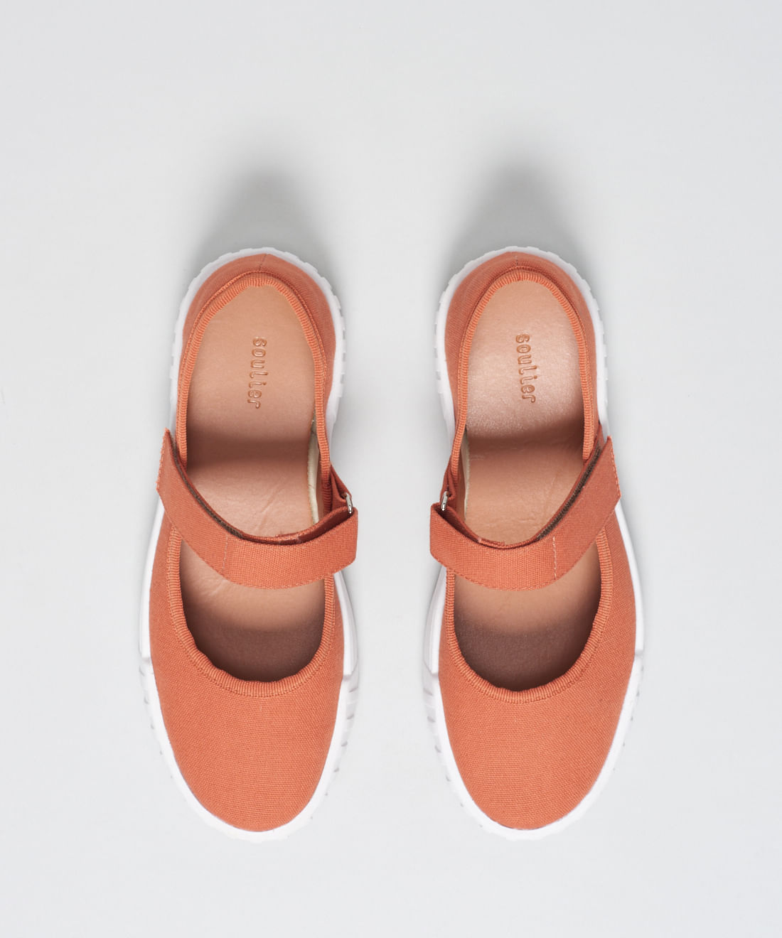 Sapatilha Lona Tira Velcro - Tangerina - Imagem 9