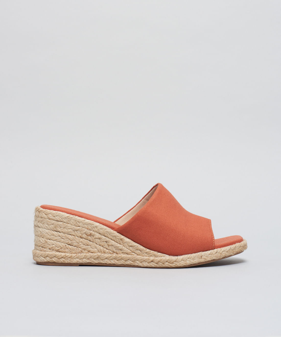 Anabela Lona Mule - Tangerina - Imagem 6