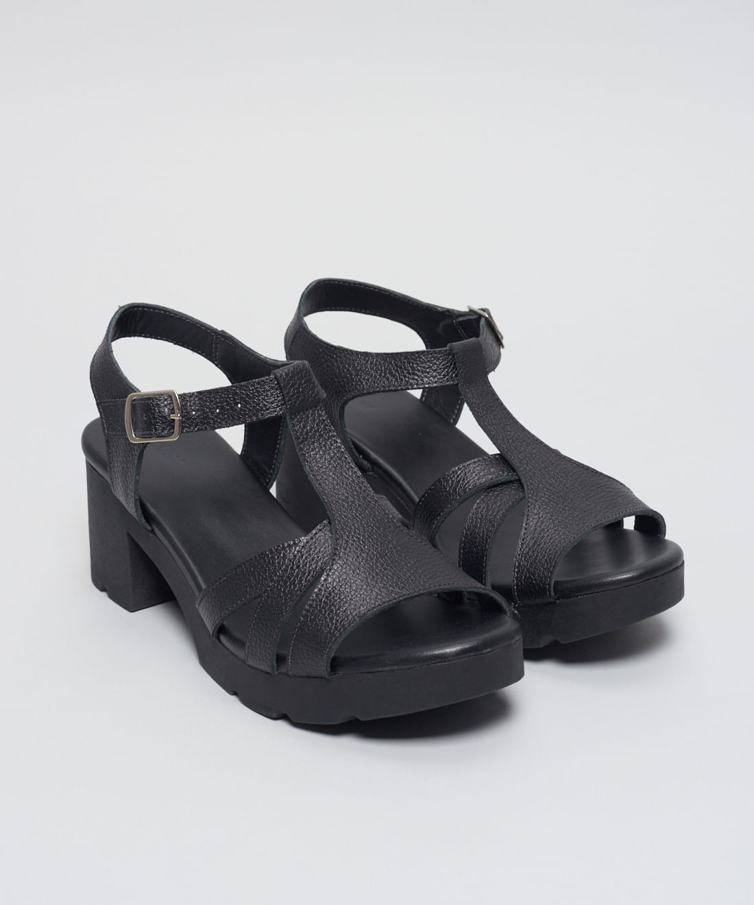 Meia Pata Couro Marina - Preto - Imagem 10