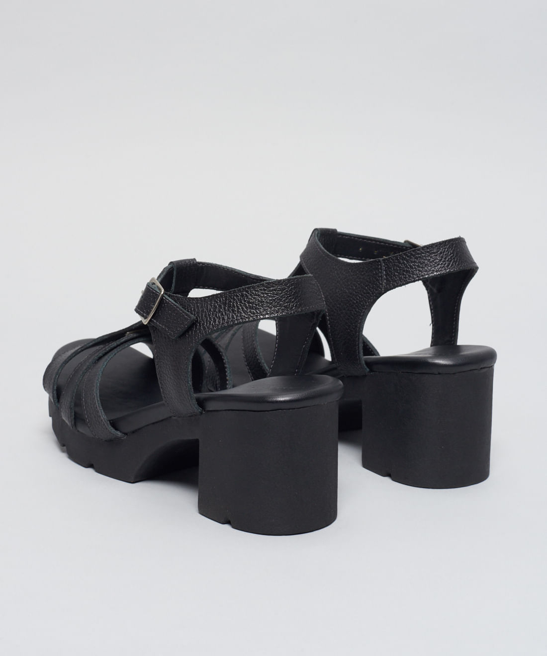 Meia Pata Couro Marina - Preto - Imagem 11