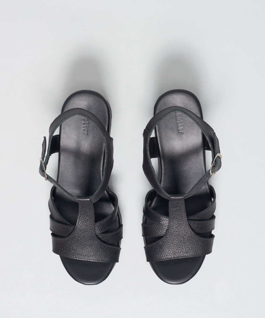 Meia Pata Couro Marina - Preto - Imagem 12