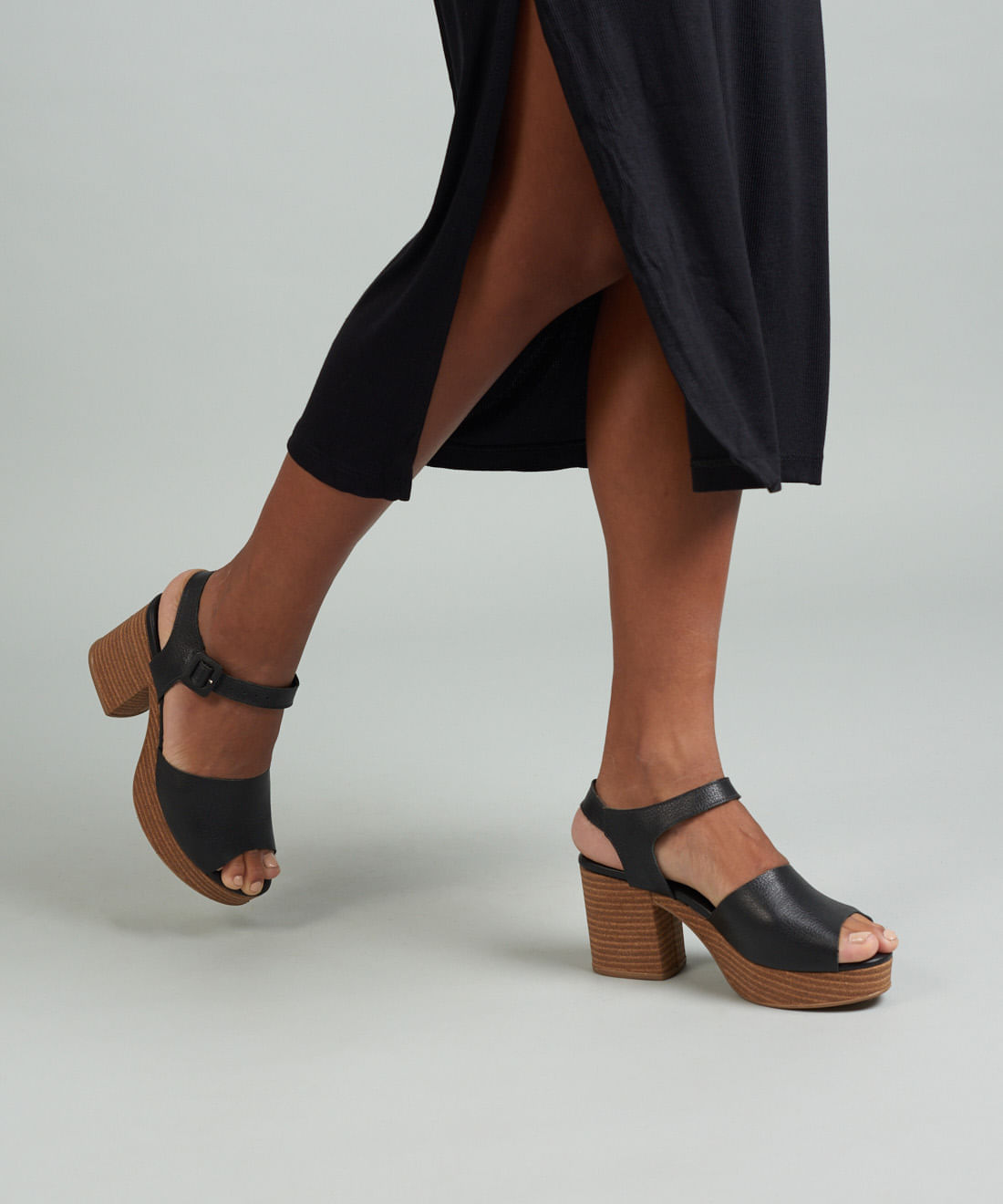 Meia Pata Couro Basica - Preto - Imagem 10