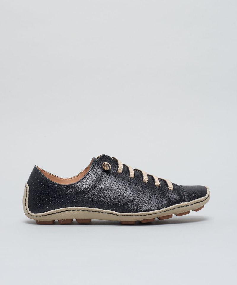 Tenis Perfuros Bicolor - Preto 37 - preto