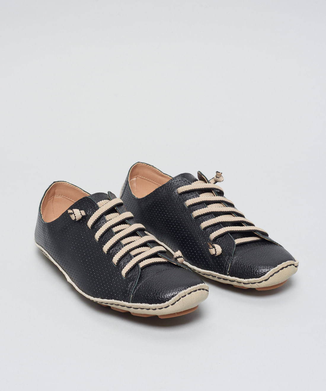 Tenis Perfuros Bicolor - Preto - Imagem 32