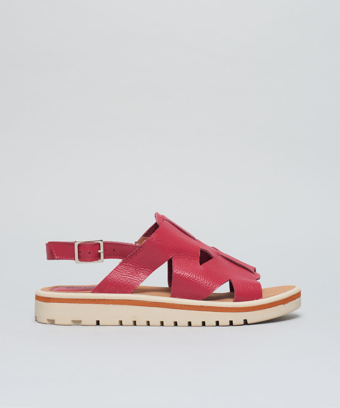 Rasteira Tratorada Betina - Flor De Lotus