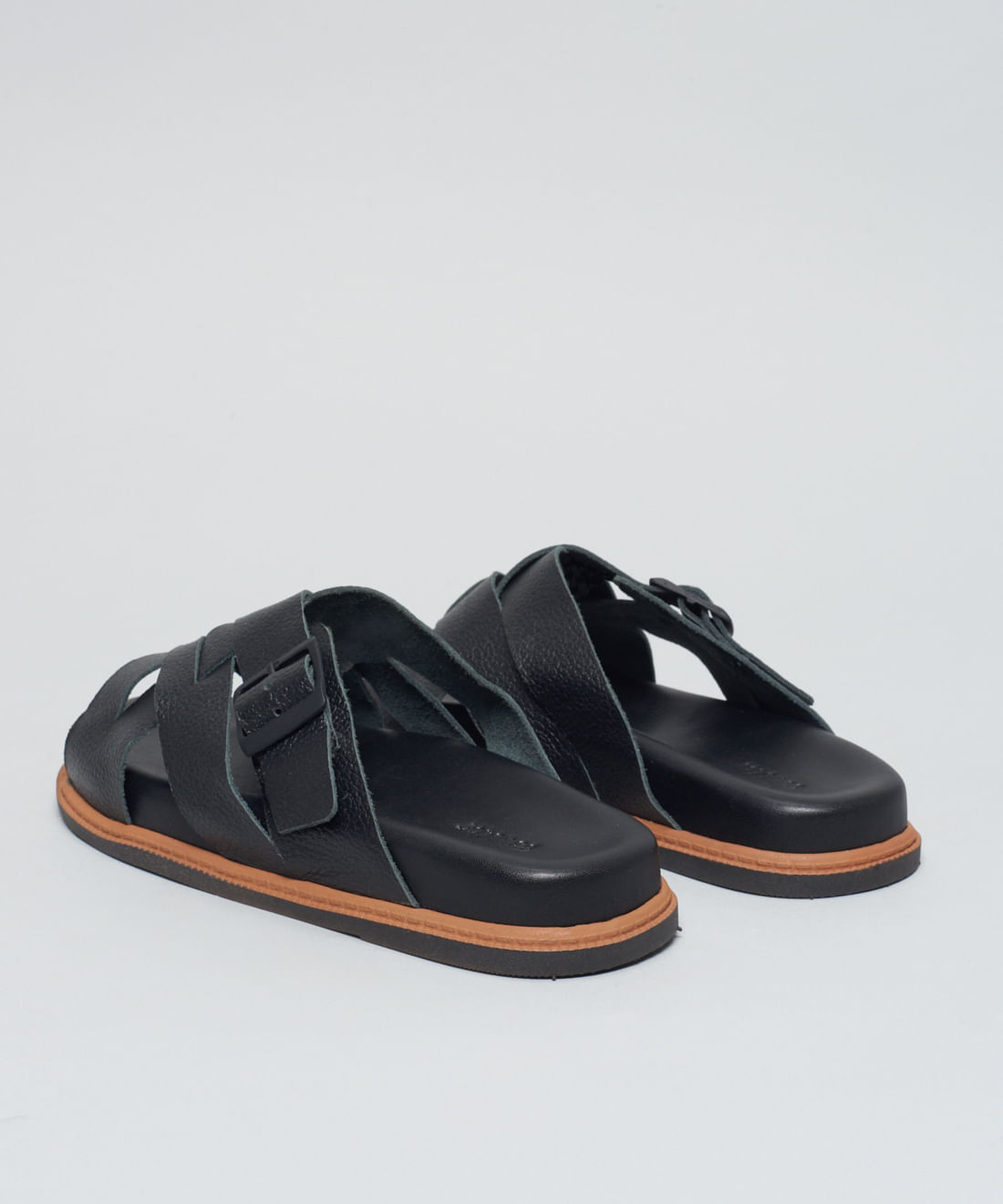 Rasteira Anatomica Entrelace - Preto - Imagem 8