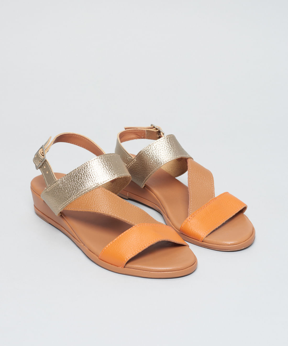 Anabela Couro Tiras Debora - Colors - Imagem 22