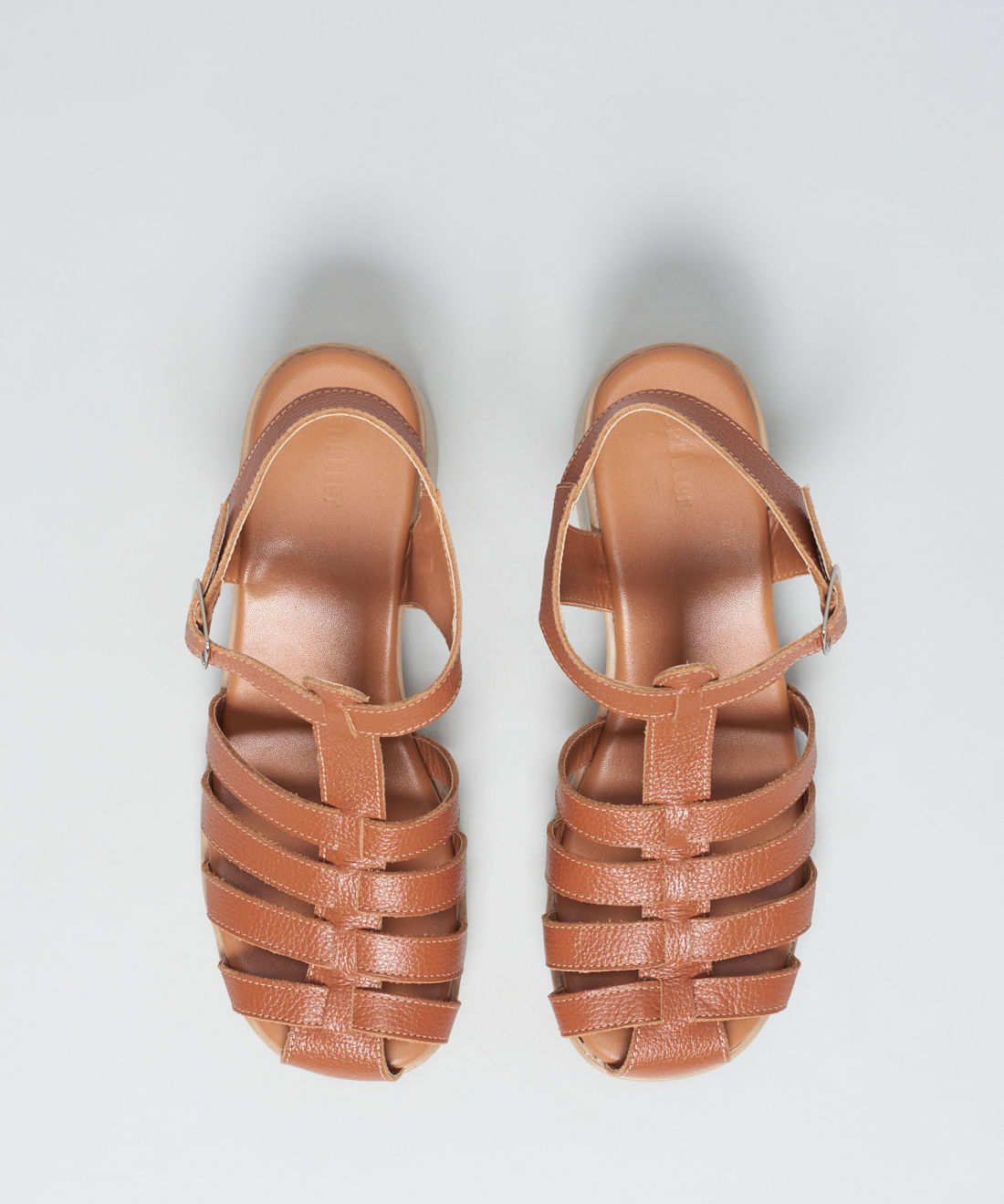 Sandalia Media Couro Pescador - Mousse - Imagem 24