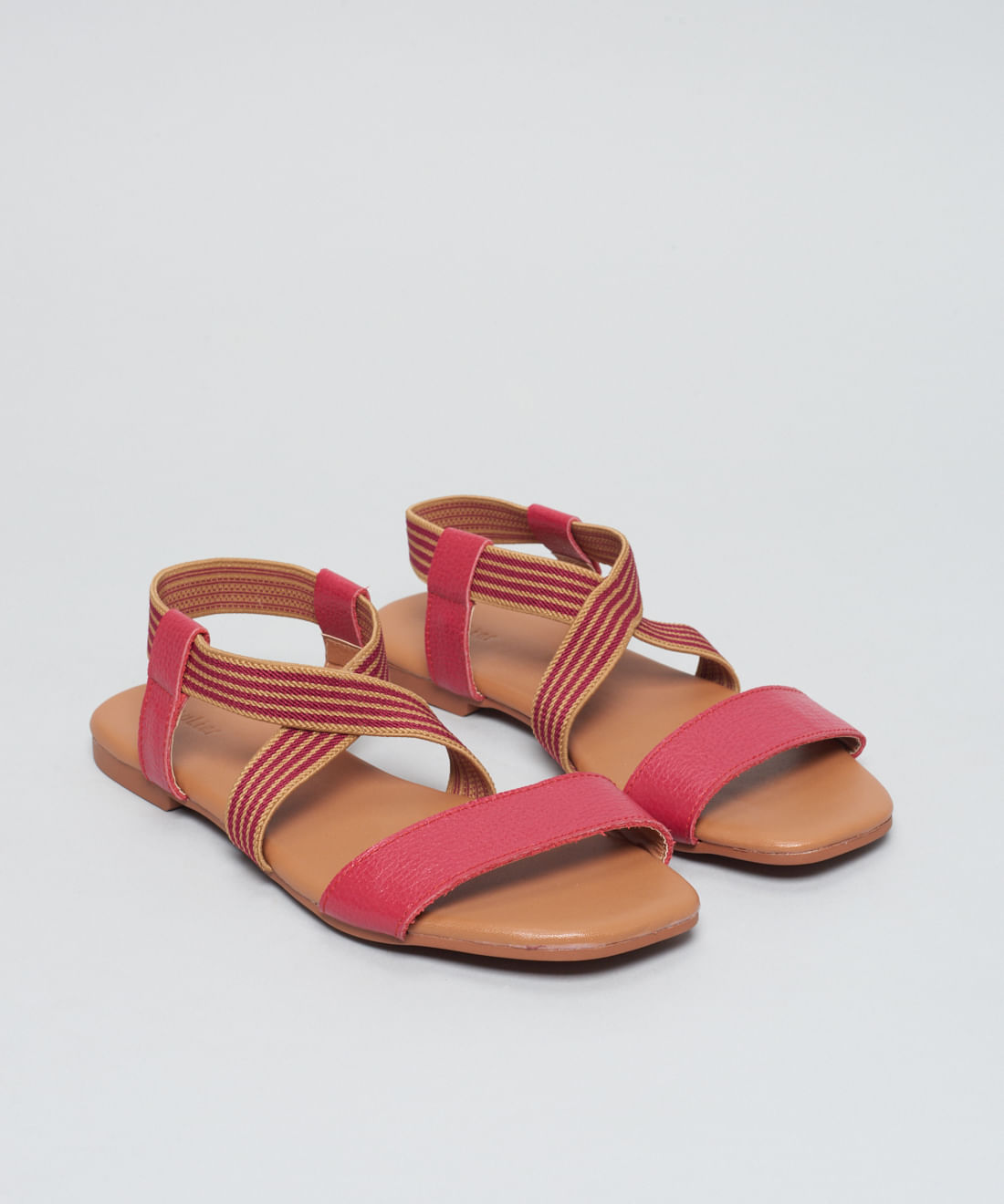 Rasteira Basica Couro Elastico - Flor De Lotus - Imagem 22