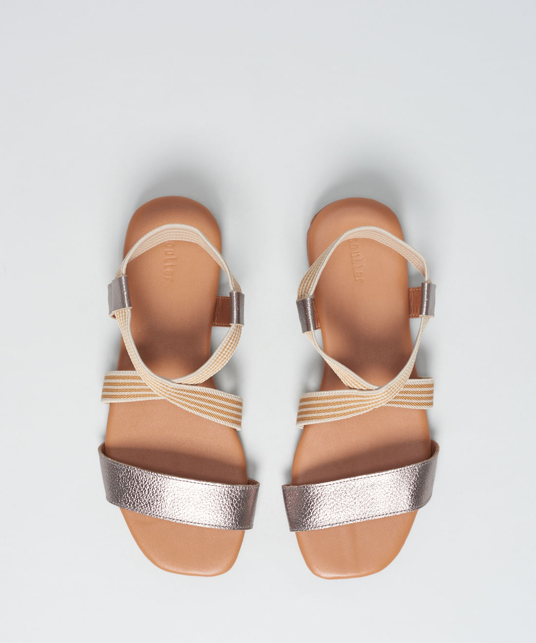 Rasteira Basica Couro Elastico - Onix - Imagem 24