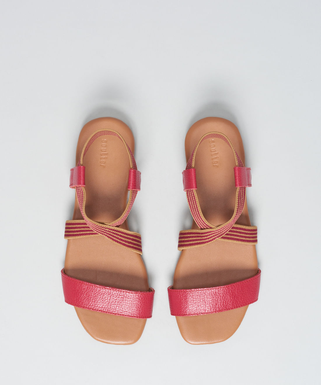 Rasteira Basica Couro Elastico - Flor De Lotus - Imagem 24