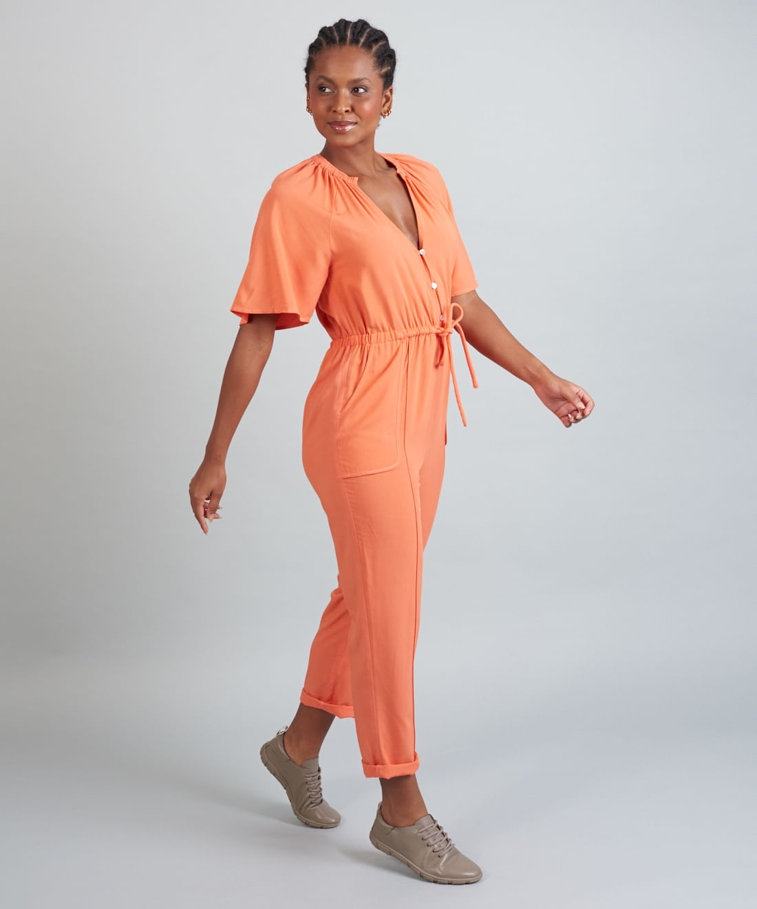 Tenis Frances Monocolor - Cinza - Imagem 15