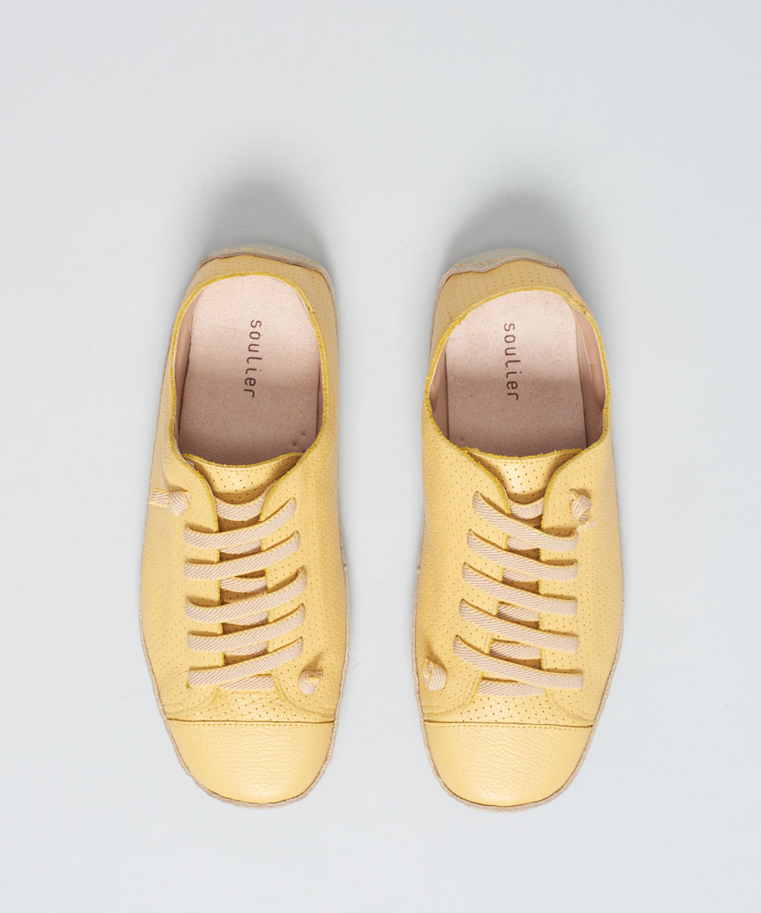 Tenis Perfuros Bicolor - Amarelo Lirio - Imagem 9