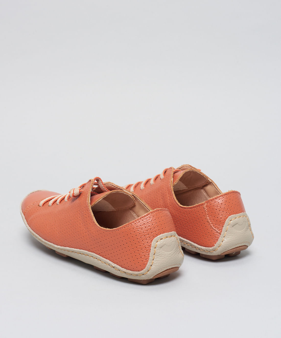 Tenis Perfuros Bicolor - Ocre - Imagem 9