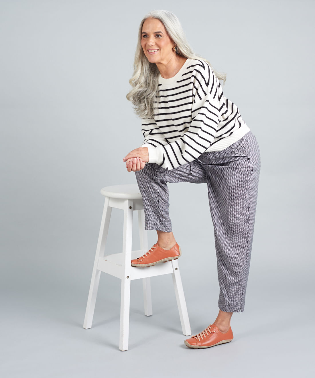 Tenis Perfuros Bicolor - Ocre - Imagem 12