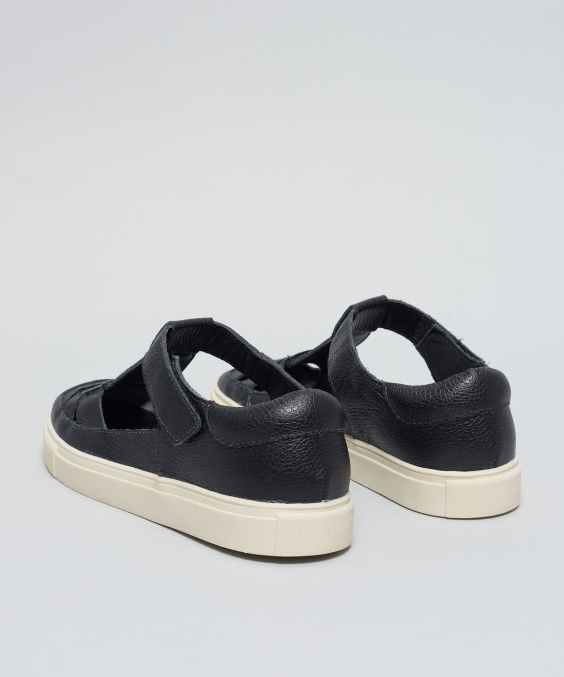 Tenis Aberto Recortes - Preto - Imagem 10