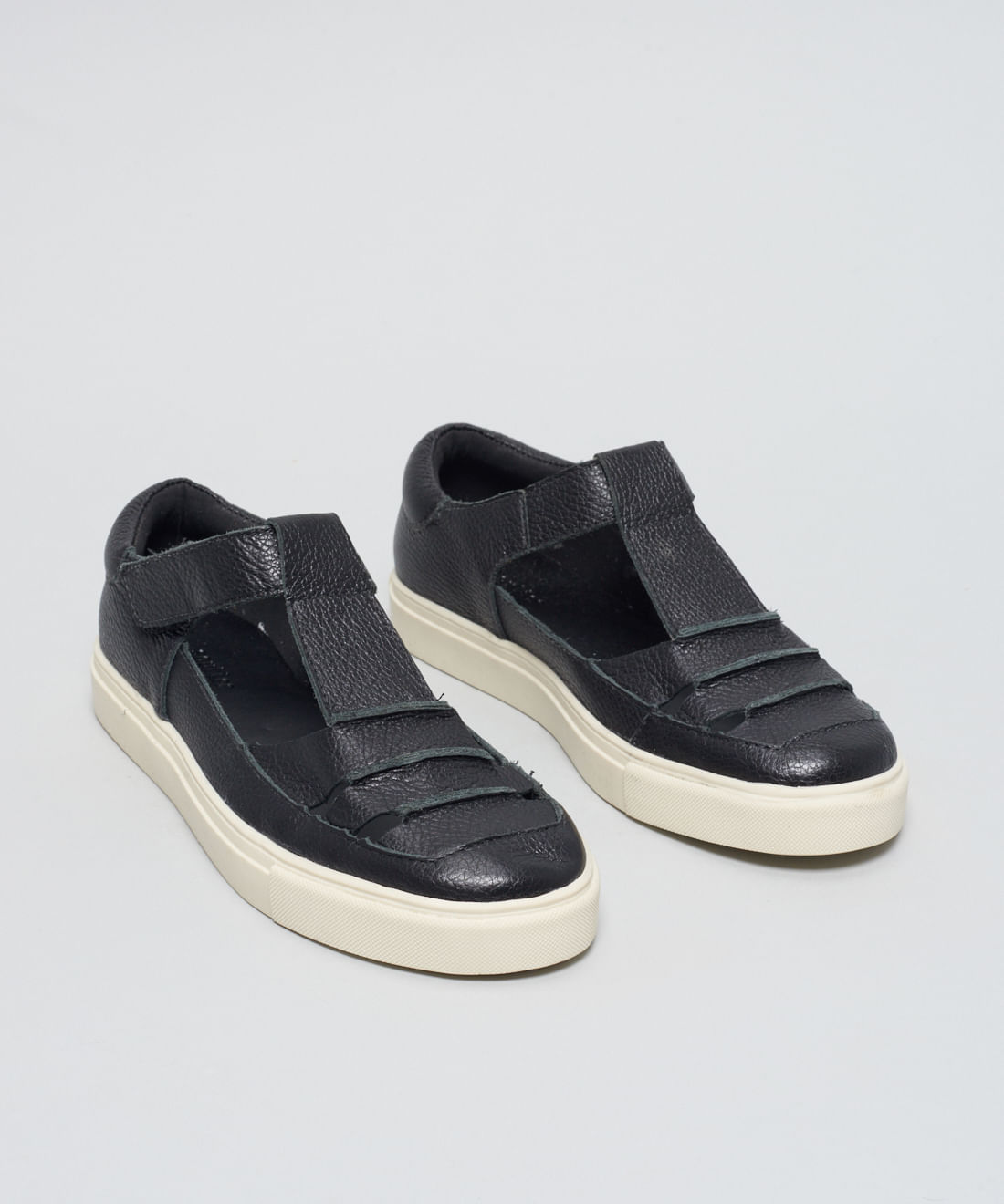 Tenis Aberto Recortes - Preto - Imagem 23