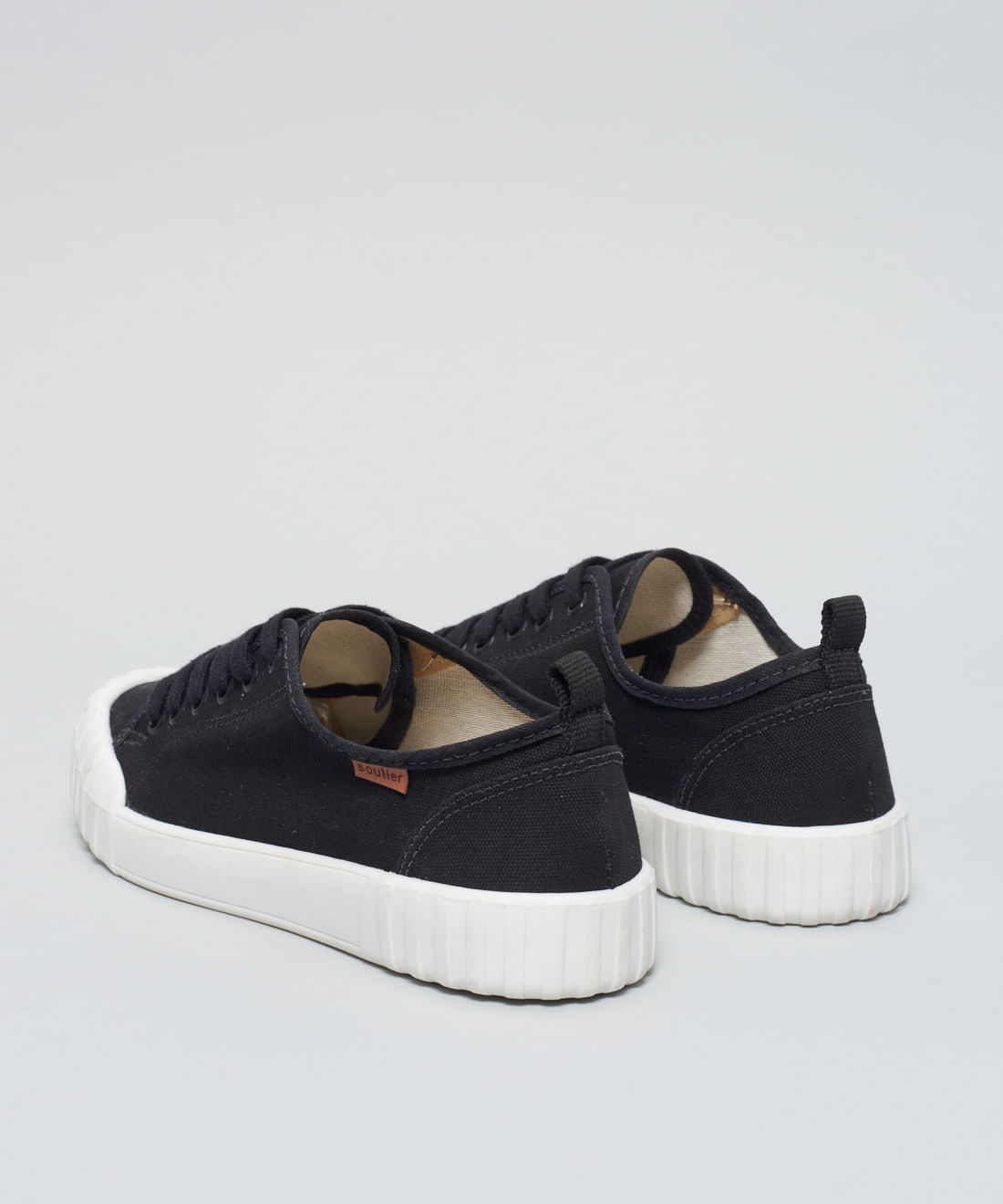 Tenis Lona Traseiro - Preto - Imagem 3
