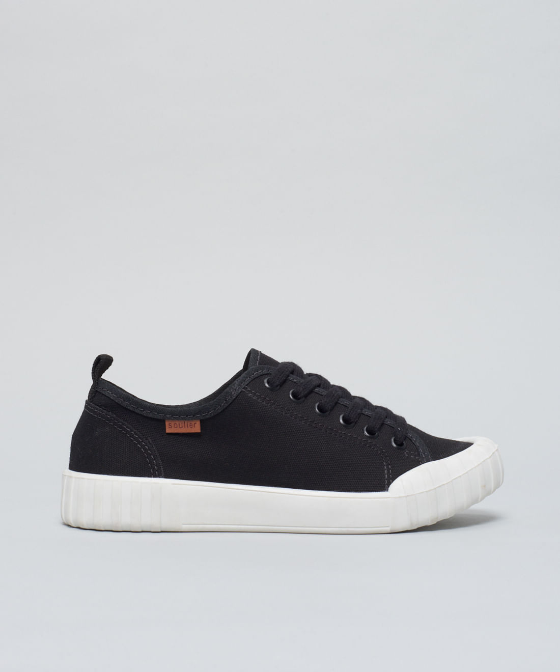 Tenis Lona Traseiro - Preto - Imagem 7