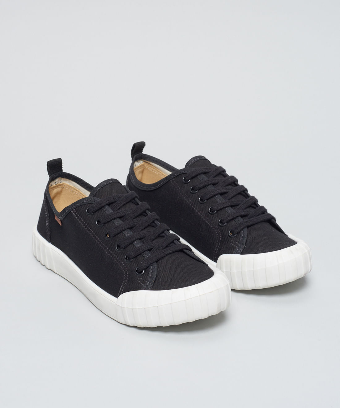 Tenis Lona Traseiro - Preto - Imagem 8