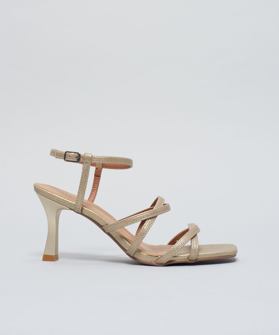 Sandalia Festa Metalizada - Ouro Light - Imagem 11