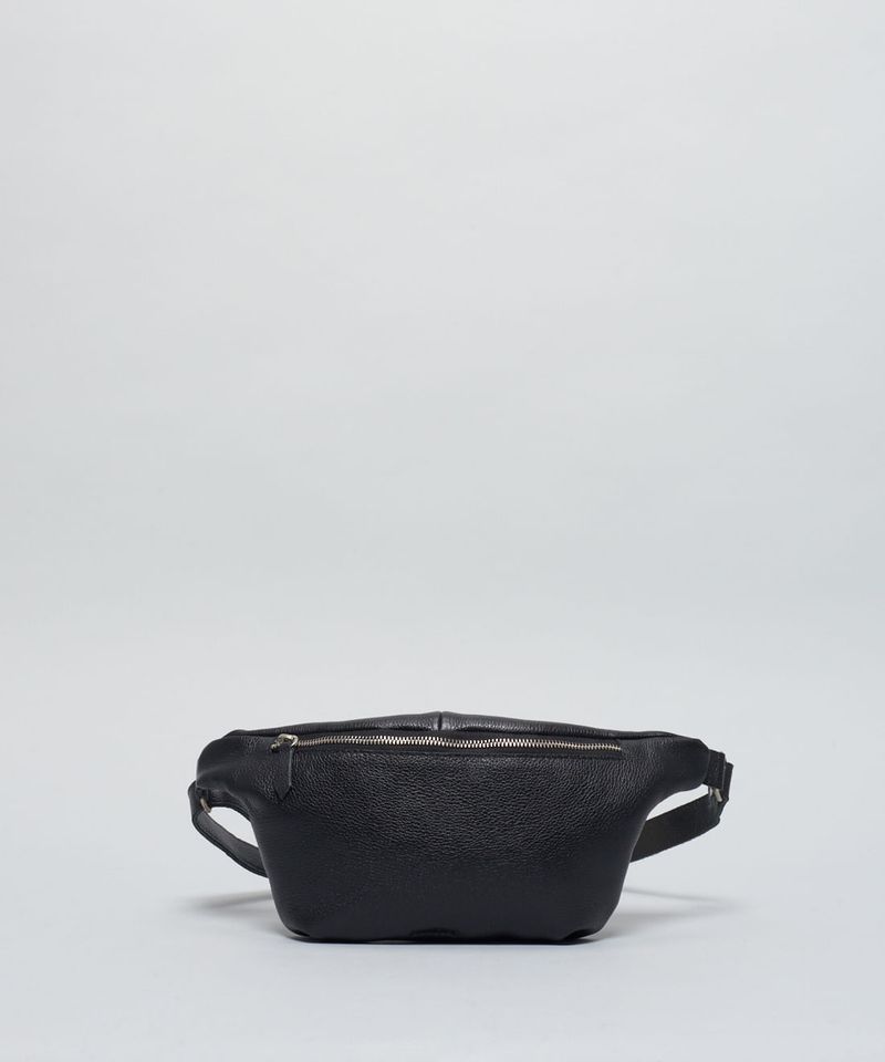 Pochete Couro Helo - Preto u - preto