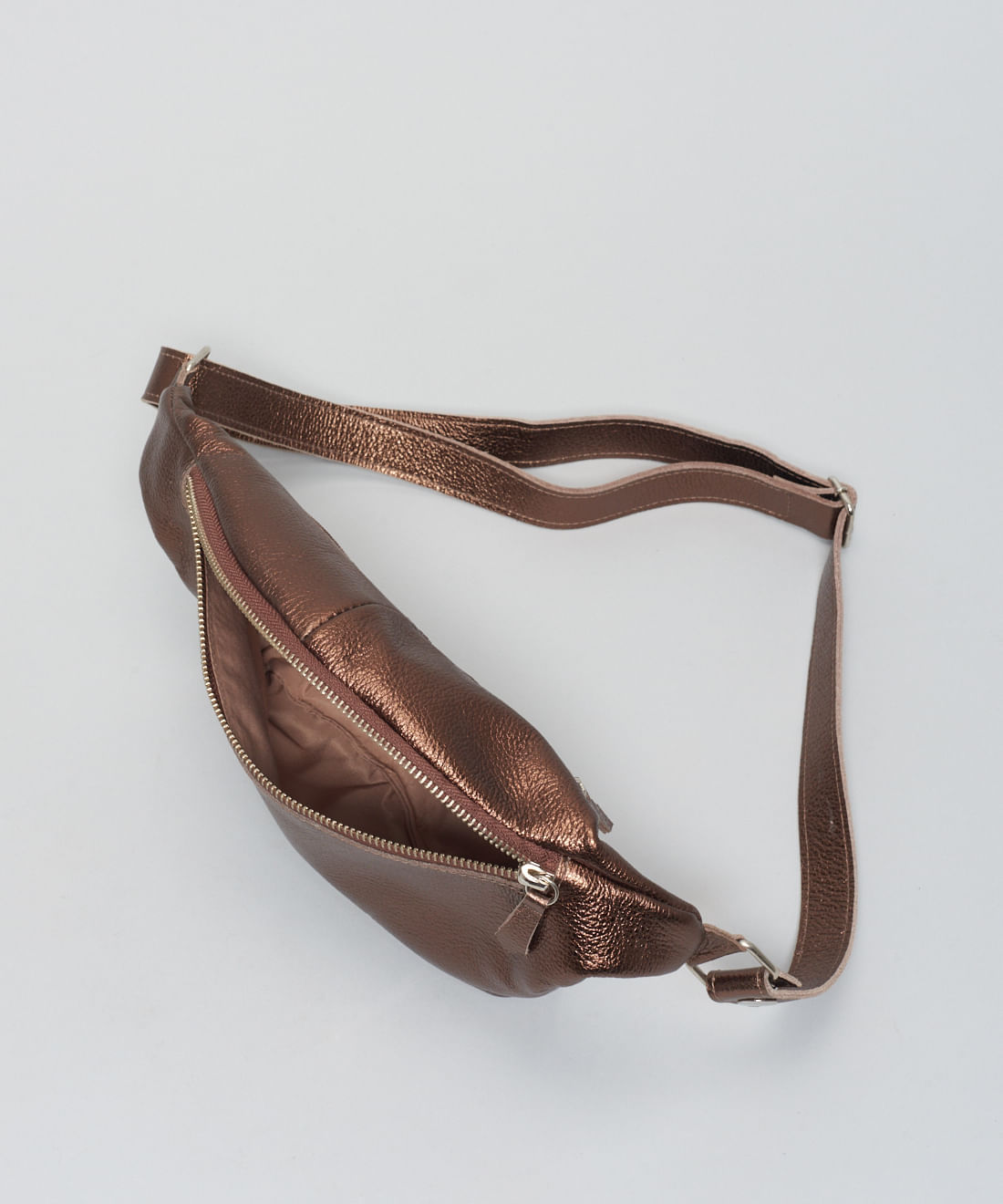 Pochete Couro Helo - Bronze - Imagem 3