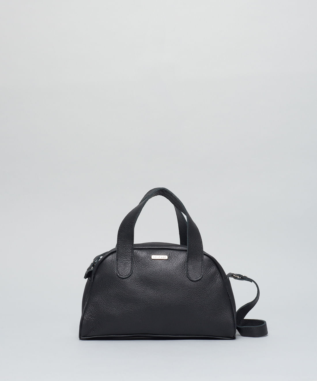 Bolsa m Couro Bel - Preto