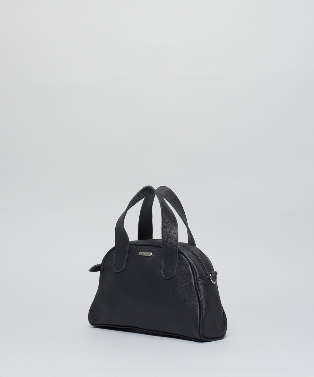 Bolsa m Couro Bel - Preto - Imagem 4