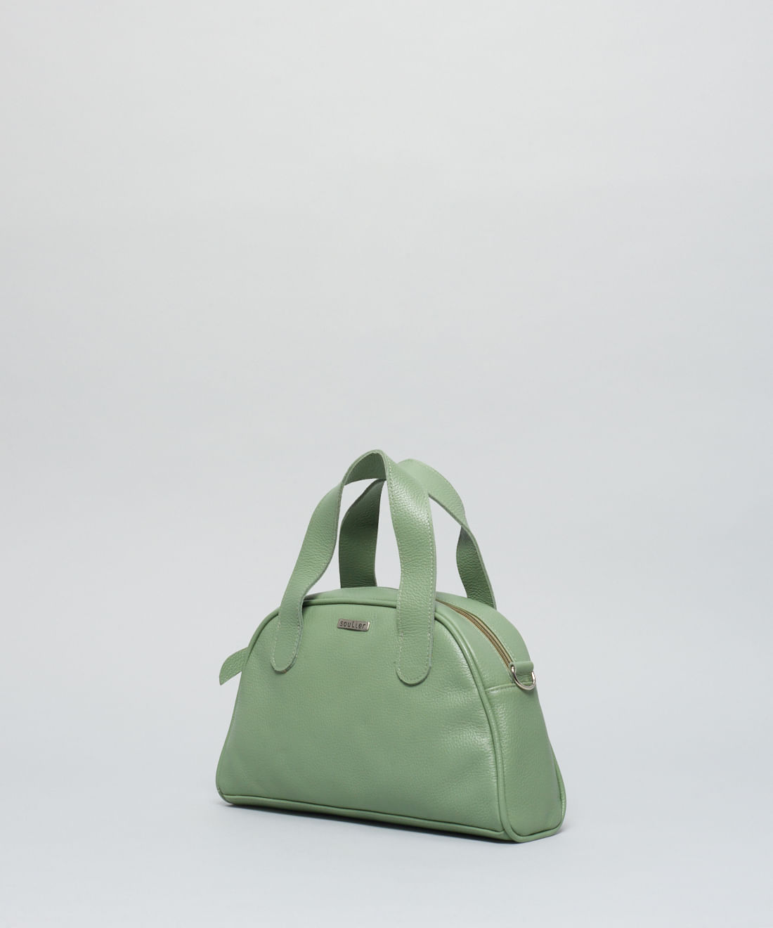 Bolsa m Couro Bel - Pistache - Imagem 4