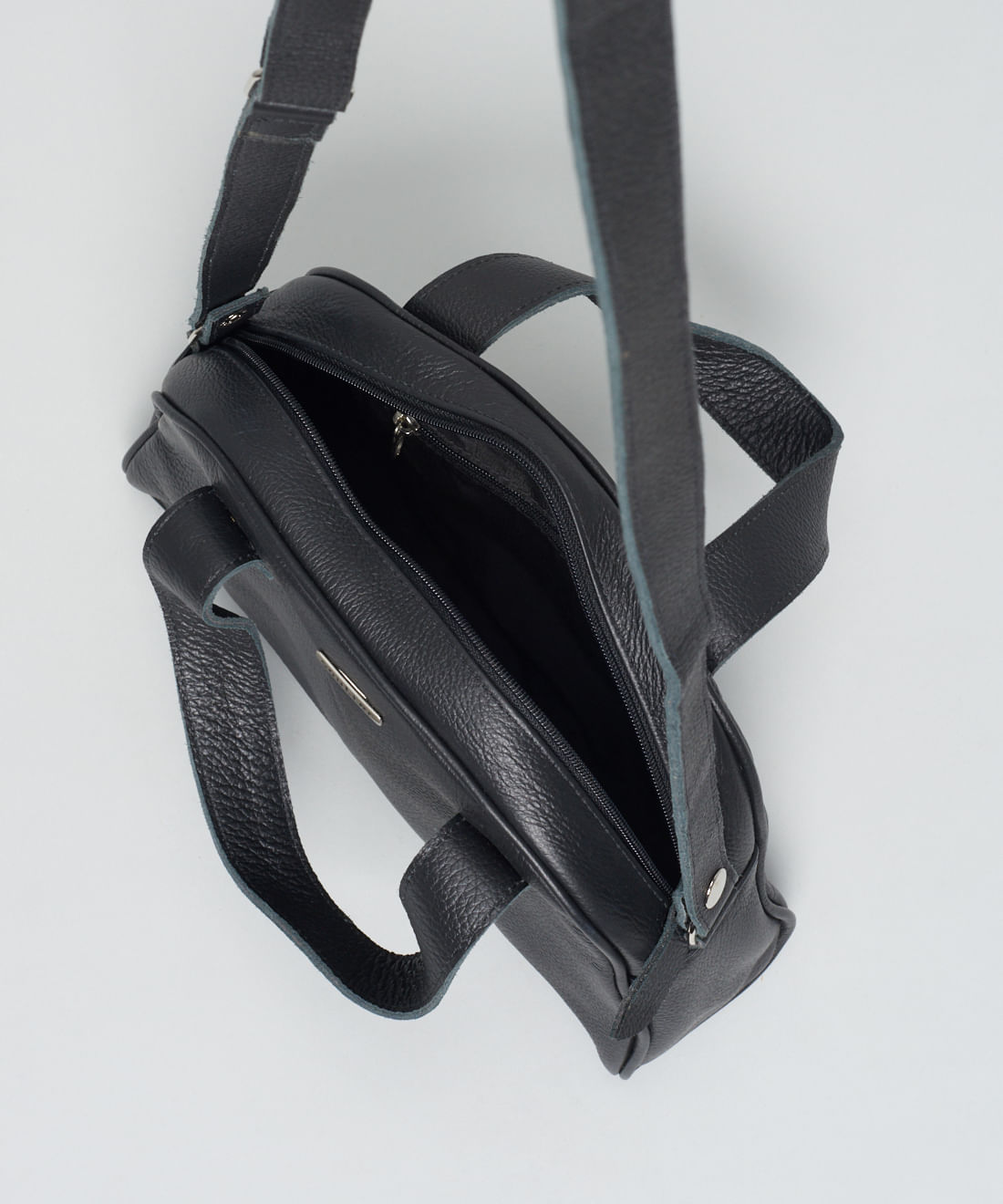 Bolsa m Couro Bel - Preto - Imagem 5