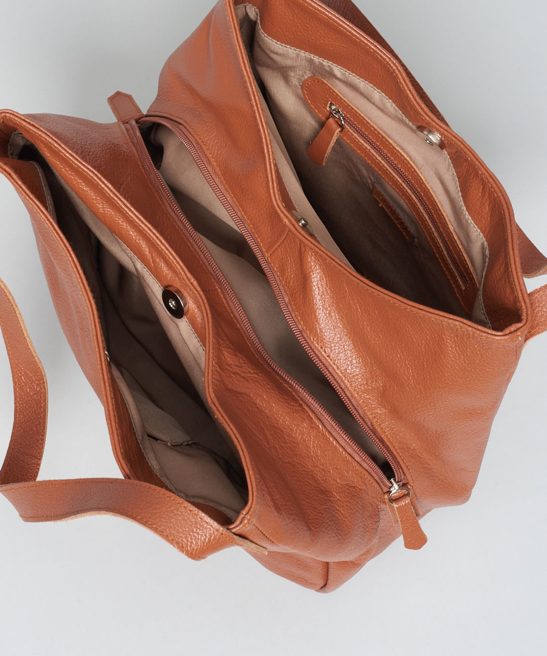 Bolsa g Couro Manoela - Mousse - Imagem 3
