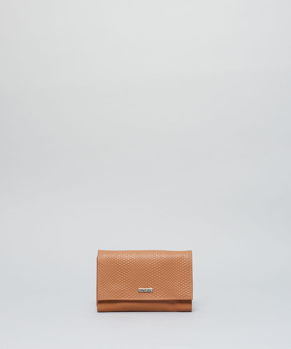 Carteira Alca Removivel Escama - Caramelo - Imagem 3