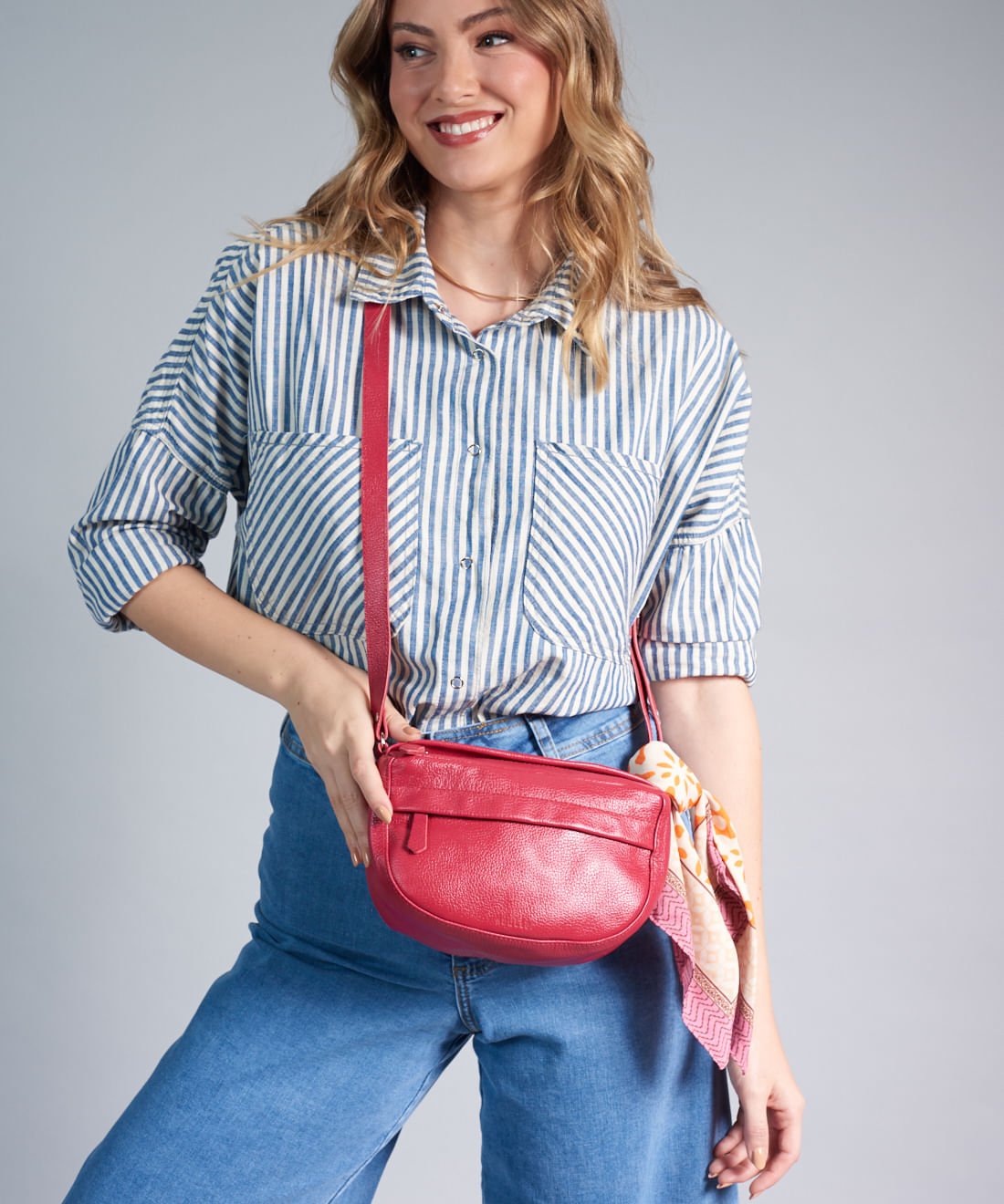 Bolsa p Couro Lenco - Flor De Lotus - Imagem 4